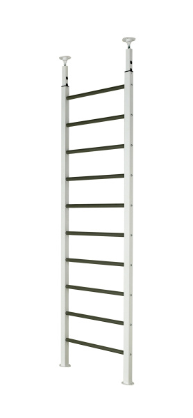 Шведская стенка металлическая с креплением враспор ПРОФ PR металл-ПВХ