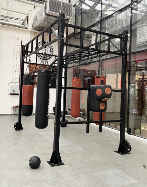 Рама боксерская универсальная с турником и рукоходом TOTALBOX