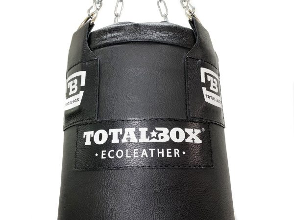 Мешок боксерский набивной ECOLEATHER TOTALBOX экокожа, черн, 35*180-85