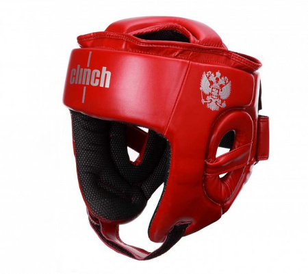 Шлем для кикбоксинга CLINCH Kick S красный