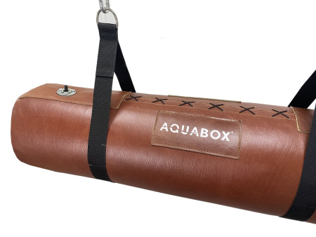 Мешок боксерский водоналивной Горизонтальный AQUABOX кожа, корич, 30*120-40 