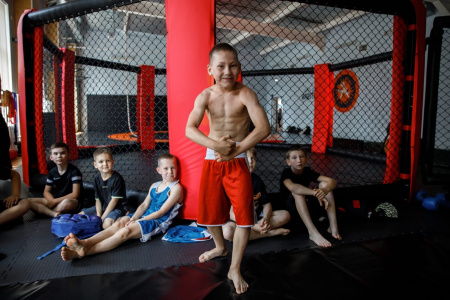 Октагон TOTALFIGHT без помоста, диаметр 6м    